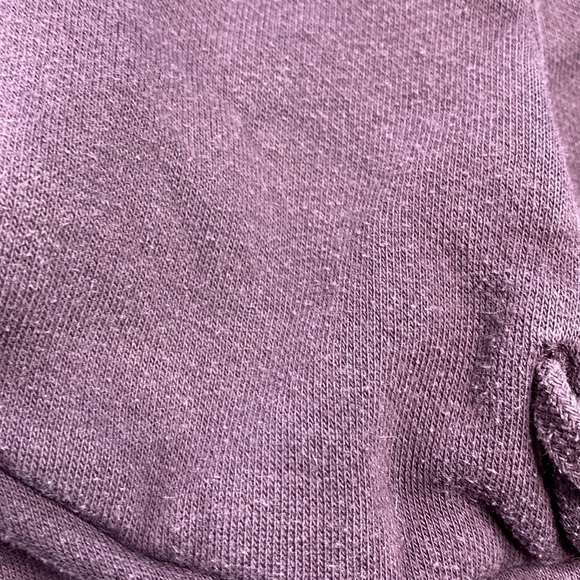 The North Face Purple Hooded Sweatshirt Size Medium - Picture 7 of 7